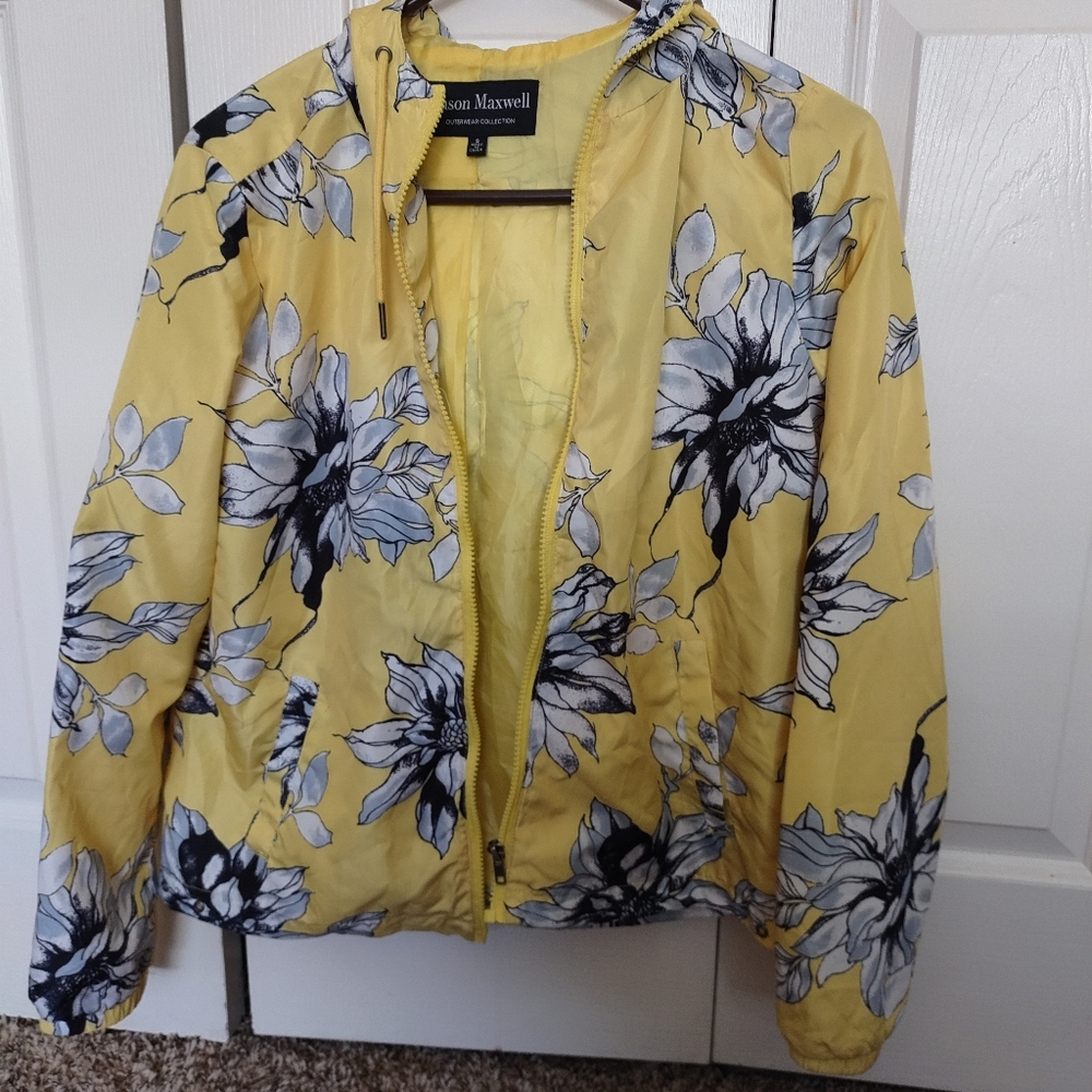 Yellow Windbreaker